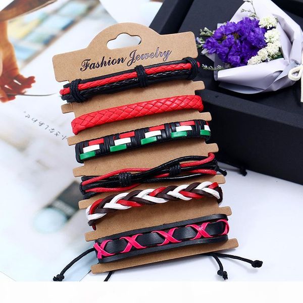 bluestar fashion weave wrap leather men bracelets for women bangles femme male special leather jewelry accessories, Golden;silver
bluestar fashion weave wrap leather men bracelets for women bangles femme male special leather jewelry accessories, Golden;silver