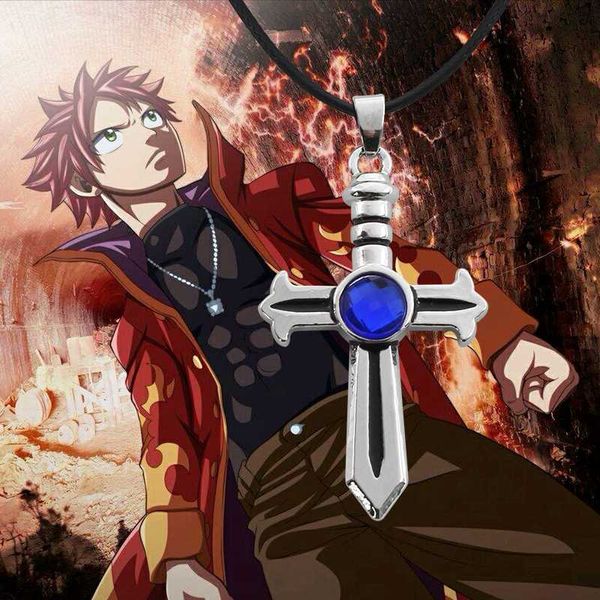 fairy tail cross necklaces pendants anime leather rope choker necklace women men jewelry collier femme, Silver
fairy tail cross necklaces pendants anime leather rope choker necklace women men jewelry collier femme, Silver