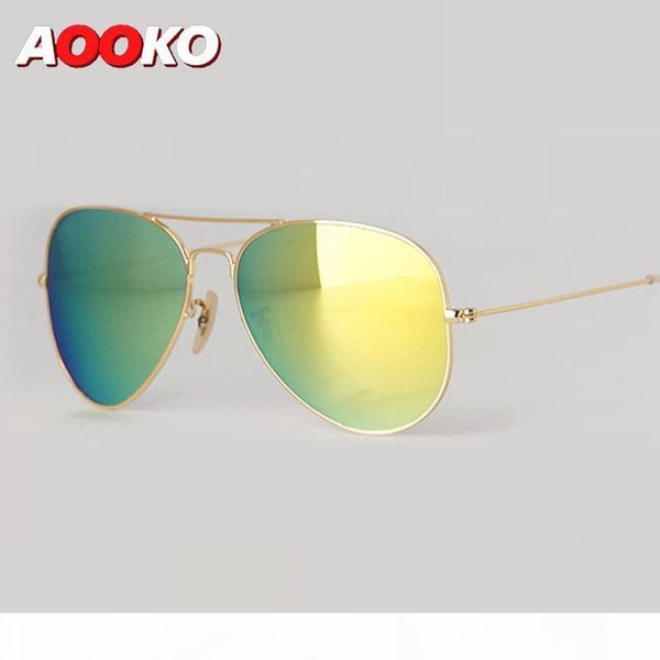 хорошо qualiy gafas gradient серый синий коричневый стиль зеркало стекло вс glasse óculos де золь feminino uv400 солнцезащитные очки мужчины, White;black