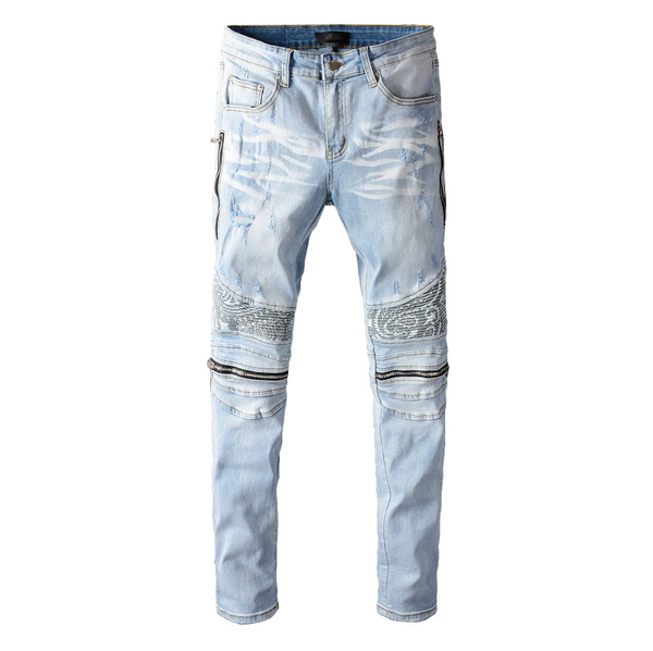 new men distressed ripped skinny jeans fashion mens jean slim motorcycle moto biker causal mens denim pants hip hop men jeans 2092505q, Blue
new men distressed ripped skinny jeans fashion mens jean slim motorcycle moto biker causal mens denim pants hip hop men jeans 2092505q, Blue