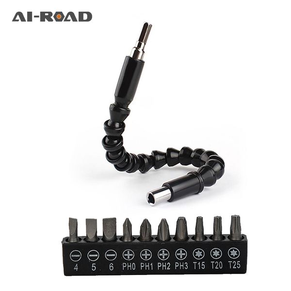 2pcs 295mm flexible shaft tool electronics drill screwdriver bit holder connect multifunction hex shank extension snake bit
2pcs 295mm flexible shaft tool electronics drill screwdriver bit holder connect multifunction hex shank extension snake bit