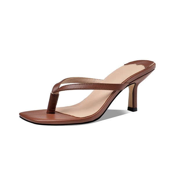 genuine leather mules designer slippers high heels flip flops slippers summer party shoes woman zapatos mujer, Black
genuine leather mules designer slippers high heels flip flops slippers summer party shoes woman zapatos mujer, Black