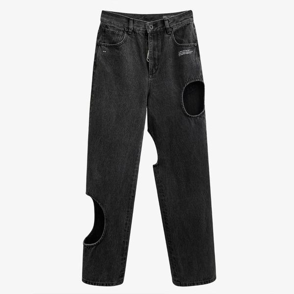 jeans for famale 2020 autumn new trendy irregular hole hollow out straight trousers all-match jeans women v777, Blue
jeans for famale 2020 autumn new trendy irregular hole hollow out straight trousers all-match jeans women v777, Blue