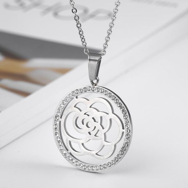hxd fashion long necklace jewelry stainless steel necklace crystal geometric pendant accessories female gift, Silver
hxd fashion long necklace jewelry stainless steel necklace crystal geometric pendant accessories female gift, Silver