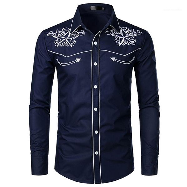 shirt casual embroidery slim shirts autumn mens thin cardigan shirt designer mens dress, White;black
shirt casual embroidery slim shirts autumn mens thin cardigan shirt designer mens dress, White;black