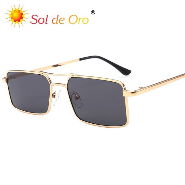 sunglasses sol de oro 2021 candy square trend street pography metal full frame flat mirror for men and women, White;black
sunglasses sol de oro 2021 candy square trend street pography metal full frame flat mirror for men and women, White;black