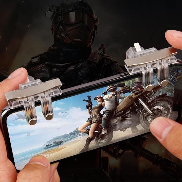 cgjxss10 clear color abs zinc alloy mobile trigger shooting mobile game six -finger artifact 4 button customize for pubg rules of survival 5
cgjxss10 clear color abs zinc alloy mobile trigger shooting mobile game six -finger artifact 4 button customize for pubg rules of survival 5