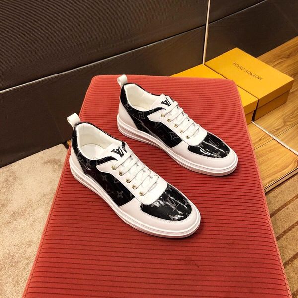 2021y summer new men 's leather comfortable casual shoes ,fashion wild sports shoes ,send the original box 38 -45, Black
2021y summer new men 's leather comfortable casual shoes ,fashion wild sports shoes ,send the original box 38 -45, Black