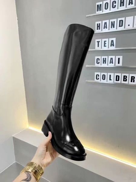 new high round toe boots skinny legs riding long boots flat leather thin chunky heel knight boots side zipper women's shoes, Black
new high round toe boots skinny legs riding long boots flat leather thin chunky heel knight boots side zipper women's shoes, Black