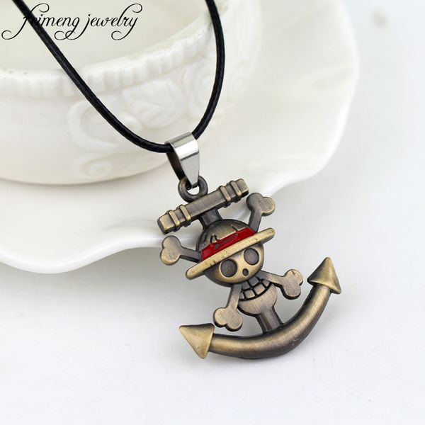 feimeng jewelry japanese anime one piece necklace pirate luffy anchor pendant necklace fashion cosplay accessories, Silver
feimeng jewelry japanese anime one piece necklace pirate luffy anchor pendant necklace fashion cosplay accessories, Silver