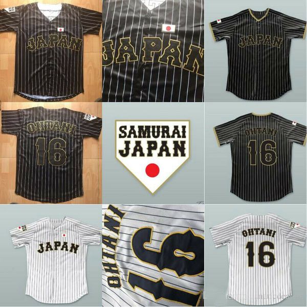 17 shohei ohtani jersey samurai 16 japan ohtani 100% stitched custom any name any number black white movie baseball jersey, Blue;black
17 shohei ohtani jersey samurai 16 japan ohtani 100% stitched custom any name any number black white movie baseball jersey, Blue;black