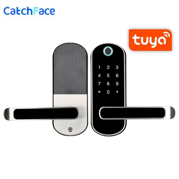 biometric fingerprint door lock tuya app smart electronic lock safe home rfid keykess doorbell digital wifi door
biometric fingerprint door lock tuya app smart electronic lock safe home rfid keykess doorbell digital wifi door