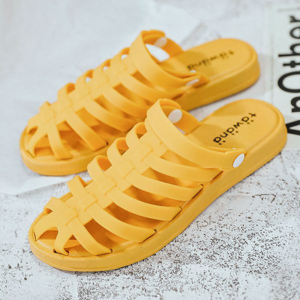 jelly toe covered slippers women's summer roman slipper soft bottom non-slip outdoor beach slippers hole shoes two-wear shoes, Black
jelly toe covered slippers women's summer roman slipper soft bottom non-slip outdoor beach slippers hole shoes two-wear shoes, Black