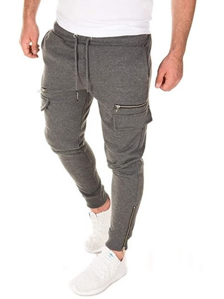 2020 new men joggers brand male trousers casual pants sweatpants jogger 4 color casual gyms fitness zipper pocket pants, Black
2020 new men joggers brand male trousers casual pants sweatpants jogger 4 color casual gyms fitness zipper pocket pants, Black