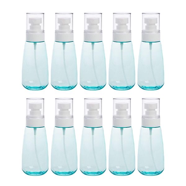 storage bottles & jars 10 pcs portable refillable plastic fine mist perfume spray bottle transparent empty sprayer bottle, 100ml
storage bottles & jars 10 pcs portable refillable plastic fine mist perfume spray bottle transparent empty sprayer bottle, 100ml
