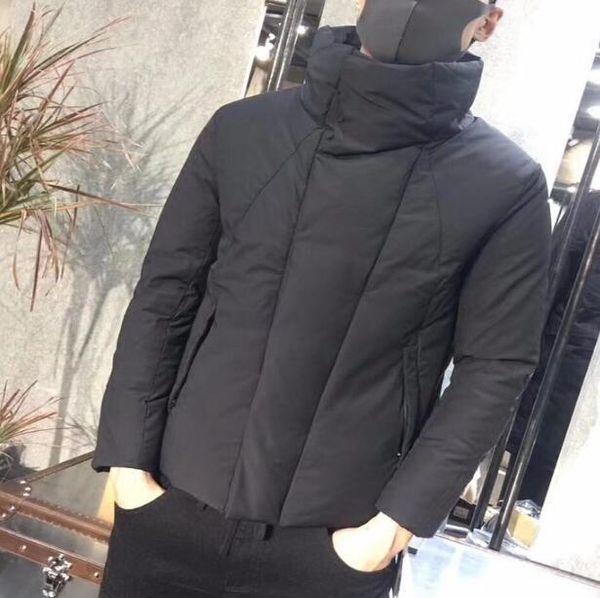 men's down & parkas winter fashion jacket men stand collar warm coat white duck outwear mens tide personality coats jackets male slim c, Black
men's down & parkas winter fashion jacket men stand collar warm coat white duck outwear mens tide personality coats jackets male slim c, Black