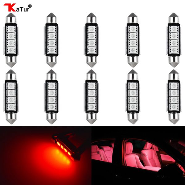 katur 10pcs canbus c5w led smd festoon 41mm 42mm dome reading light bulb car interior lighting 12v red festoon led bulbs
katur 10pcs canbus c5w led smd festoon 41mm 42mm dome reading light bulb car interior lighting 12v red festoon led bulbs