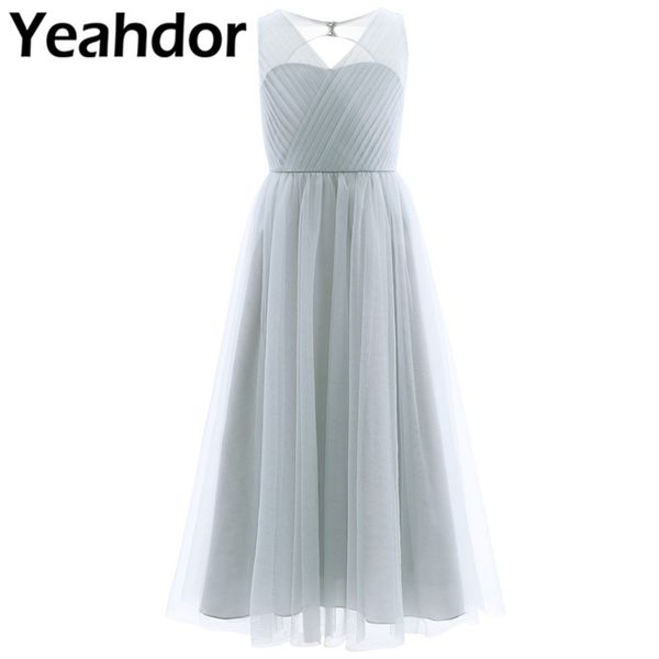 girl's dresses girls pleated mesh cutout back flower girl dress floor-length splice shoulder straps sleeveless wedding pageant party 20, Red;yellow
girl's dresses girls pleated mesh cutout back flower girl dress floor-length splice shoulder straps sleeveless wedding pageant party 20, Red;yellow