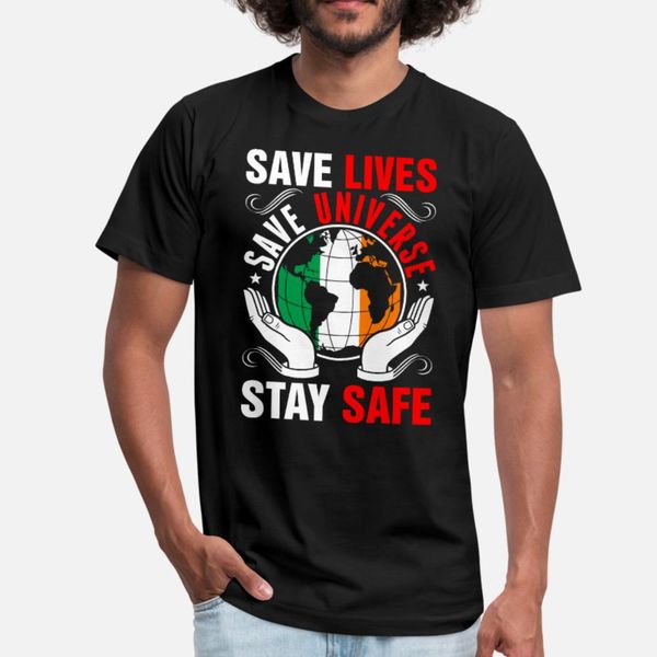 save lives save universe stay safe irish t shirt men personalized 100% cotton s-xxxl pictures fitness funny spring novelty shirt
save lives save universe stay safe irish t shirt men personalized 100% cotton s-xxxl pictures fitness funny spring novelty shirt