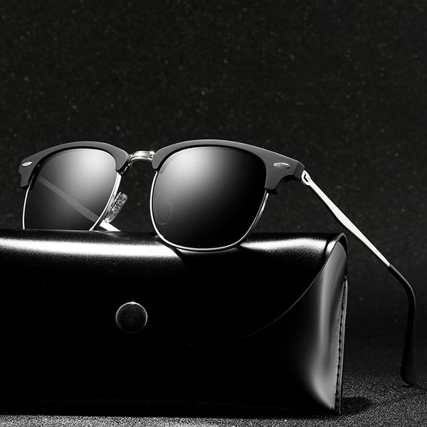 polarized sunglasses men women brand designer retro sun glasses women semi rimless classic men sunglasses uv400, White;black
polarized sunglasses men women brand designer retro sun glasses women semi rimless classic men sunglasses uv400, White;black