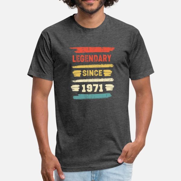retro birthday gift vintage legendary since 1971 t shirt men customize cotton round collar gents cute humor spring trend shirt
retro birthday gift vintage legendary since 1971 t shirt men customize cotton round collar gents cute humor spring trend shirt
