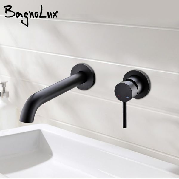 modern 1 basin faucet 15 cm single handle 2 hole and cold mixer taps in wall-mounted water tap in black
modern 1 basin faucet 15 cm single handle 2 hole and cold mixer taps in wall-mounted water tap in black