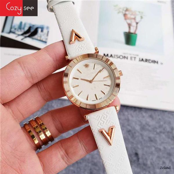 2020 vs01 young girls luxury watch for womens fashion gift watch with leather wristband, Slivery;brown
2020 vs01 young girls luxury watch for womens fashion gift watch with leather wristband, Slivery;brown