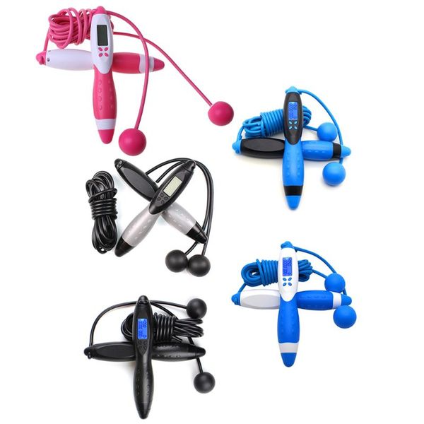 1pc smart electronic digital skip rope professional fitness body building exercise jumping rope 
1pc smart electronic digital skip rope professional fitness body building exercise jumping rope