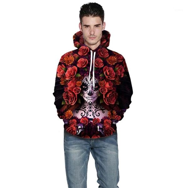 hoodie new popular digital print 3d hoodie long sleeve jacket casual mens apparel halloween mens designer, Black 
hoodie new popular digital print 3d hoodie long sleeve jacket casual mens apparel halloween mens designer, Black