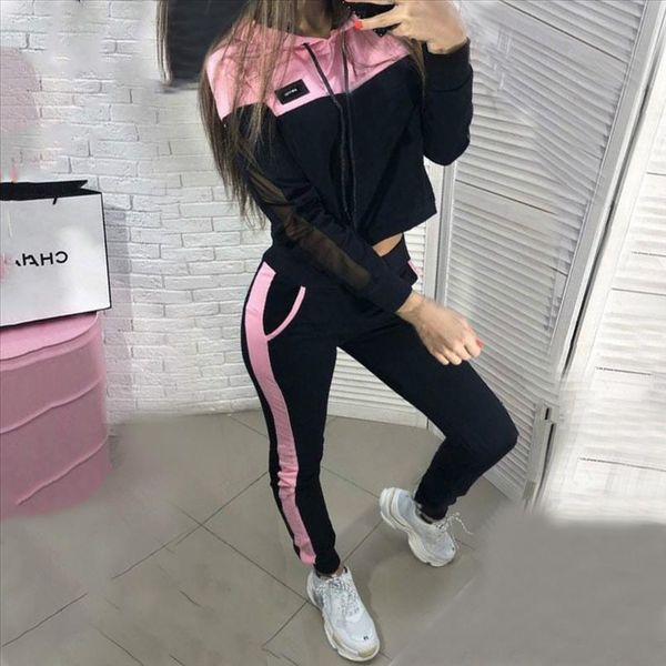 wenyujh autumn new arrival two piece set womens tracksuits women solid color hooded sweatshirt and pant tracksuit sport suit, Gray
wenyujh autumn new arrival two piece set womens tracksuits women solid color hooded sweatshirt and pant tracksuit sport suit, Gray