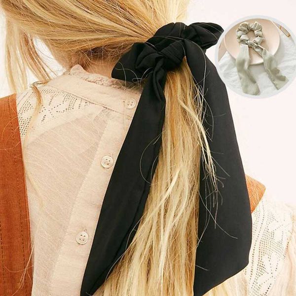 fashion long chiffon hair accessories ponytail elastic headwear jewelry new solid color bowknot chiffon headband hair scrunchie
fashion long chiffon hair accessories ponytail elastic headwear jewelry new solid color bowknot chiffon headband hair scrunchie