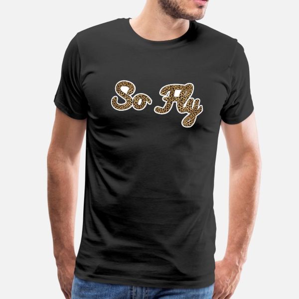 so fly cheetah t shirt men knitted short sleeve round collar trend fitness casual summer style novelty shirt