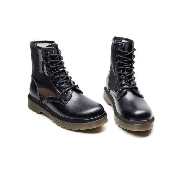 lady martin boots breathable hollow short booties lace-up breathable mesh black designer summer leather ankle boots
lady martin boots breathable hollow short booties lace-up breathable mesh black designer summer leather ankle boots