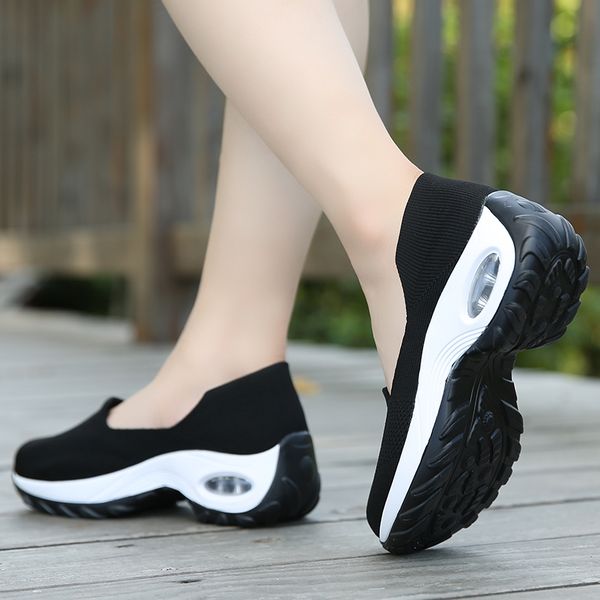 one pedal spring women's shoes fashion running shoes breathable lightweight sports non-slip casual thick bottom shake shoe, Black
one pedal spring women's shoes fashion running shoes breathable lightweight sports non-slip casual thick bottom shake shoe, Black