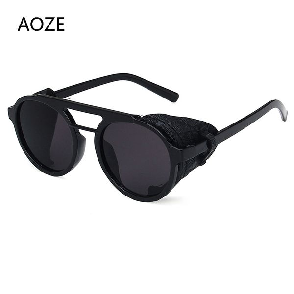 aoze 2020 new steampunk sunglasses brand design round women's women's sunglasses vintage hiphop shades, White;black
aoze 2020 new steampunk sunglasses brand design round women's women's sunglasses vintage hiphop shades, White;black
