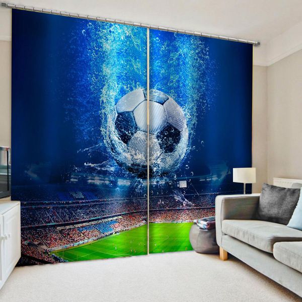 Luxury Blackout 3D Window Curtains For Living Room Bedroom blue ball curtains personality curtains
Luxury Blackout 3D Window Curtains For Living Room Bedroom blue ball curtains personality curtains