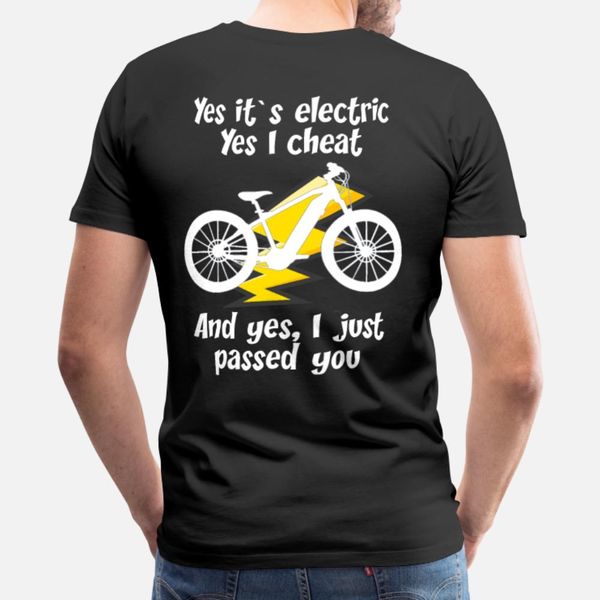 e bike fun i cheat and i passed you backprint t shirt men customized short sleeve round neck natural fitness humor summer style shirt
e bike fun i cheat and i passed you backprint t shirt men customized short sleeve round neck natural fitness humor summer style shirt