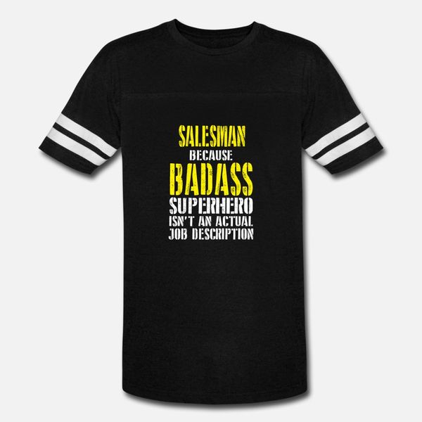 salesman because superhero isnt a job description t shirt men knitted tee shirt round collar unique famous comfortable summer novelty
salesman because superhero isnt a job description t shirt men knitted tee shirt round collar unique famous comfortable summer novelty