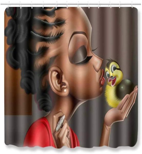 African Shower Curtain African Girl Duck Waterproof Shower Curtain Bathroom Decoration Bathroom Doormat Set
African Shower Curtain African Girl Duck Waterproof Shower Curtain Bathroom Decoration Bathroom Doormat Set