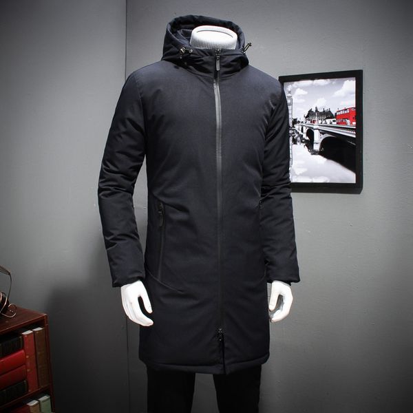 long parkas winter jacket men new warm windproof casual outerwear slim fit thick padded cotton coat parkas men, Black
long parkas winter jacket men new warm windproof casual outerwear slim fit thick padded cotton coat parkas men, Black