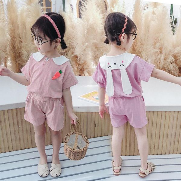kids clothes toddler clothing set children summer cute girls rabbit ear with radish shorts infantil baby suit kg-294, White
kids clothes toddler clothing set children summer cute girls rabbit ear with radish shorts infantil baby suit kg-294, White