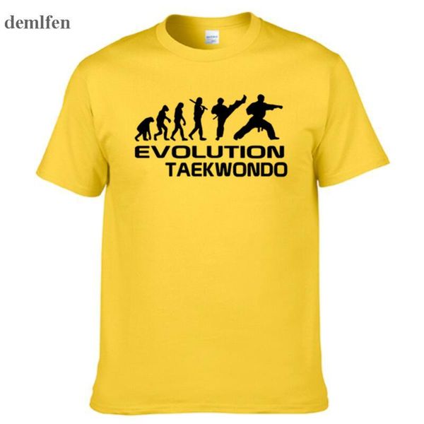 men cool evolution taekwondo t shirts funny birthday gift o-neck t shirt for men cotton 100% tees, White;black 
men cool evolution taekwondo t shirts funny birthday gift o-neck t shirt for men cotton 100% tees, White;black