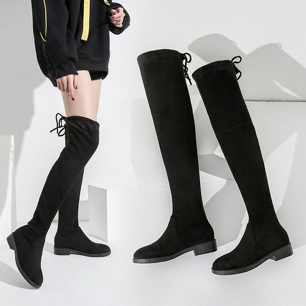 boots high heels platform size shoes 2021 long woman overknee elastic increase, Black
boots high heels platform size shoes 2021 long woman overknee elastic increase, Black