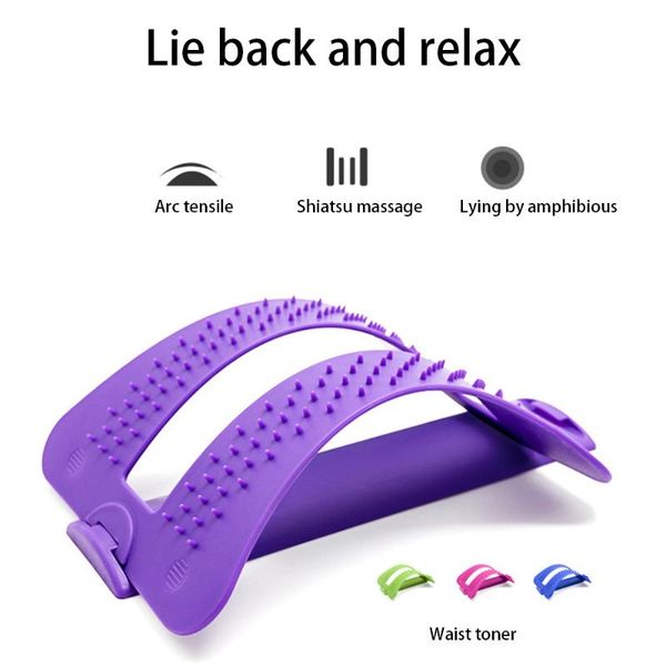 relief lumbar traction stretching yoga device back massage board prevention lumbar disc herniation brace fitness equipment
relief lumbar traction stretching yoga device back massage board prevention lumbar disc herniation brace fitness equipment