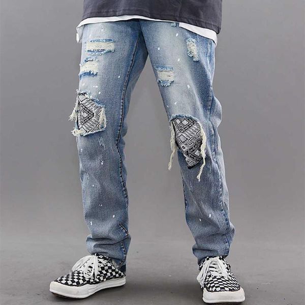 trend ripped jeans men casual regular fit distressed jeans denim pants hip hop harem blue trousers streetwear men clothes
trend ripped jeans men casual regular fit distressed jeans denim pants hip hop harem blue trousers streetwear men clothes