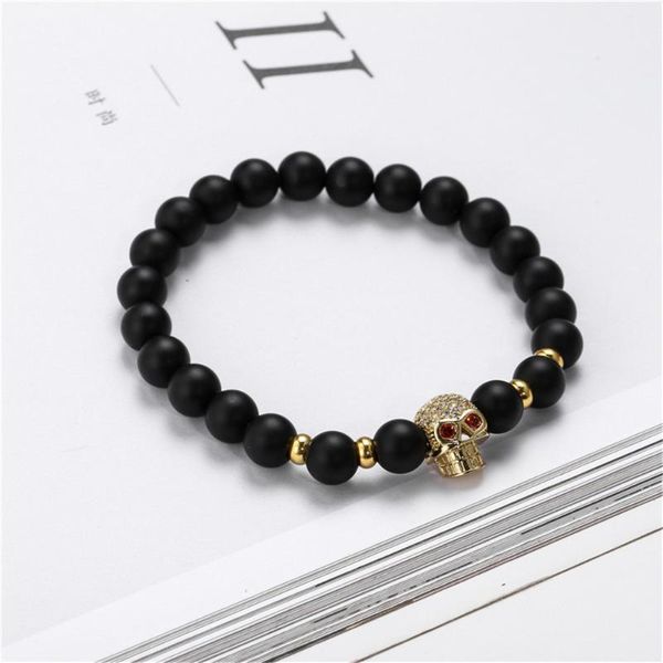 beaded, strands style fashion bracelet black frosted hand with skull and beads zircon crown elastic for men
beaded, strands style fashion bracelet black frosted hand with skull and beads zircon crown elastic for men