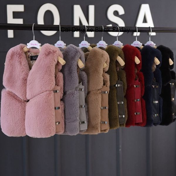 new children's faux fur vest coat for baby girls warm thicken leather jacket fashion kids fox fur waistcoat christmas clothes, Camo
new children's faux fur vest coat for baby girls warm thicken leather jacket fashion kids fox fur waistcoat christmas clothes, Camo