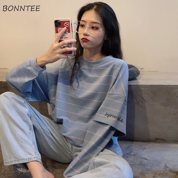 women's hoodies & sweatshirts women bf style striped chic o-neck soft spring autumn teens sweatshirt daily classic stylish regular femm, Black
women's hoodies & sweatshirts women bf style striped chic o-neck soft spring autumn teens sweatshirt daily classic stylish regular femm, Black