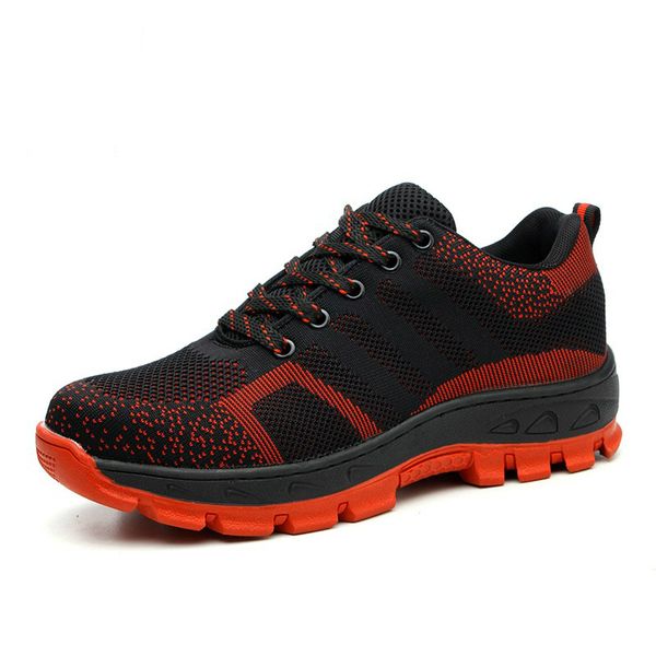 boots summer breathable safety shoes for men casual big size working shoe building site worker security steel toe caps footwear, Black
boots summer breathable safety shoes for men casual big size working shoe building site worker security steel toe caps footwear, Black