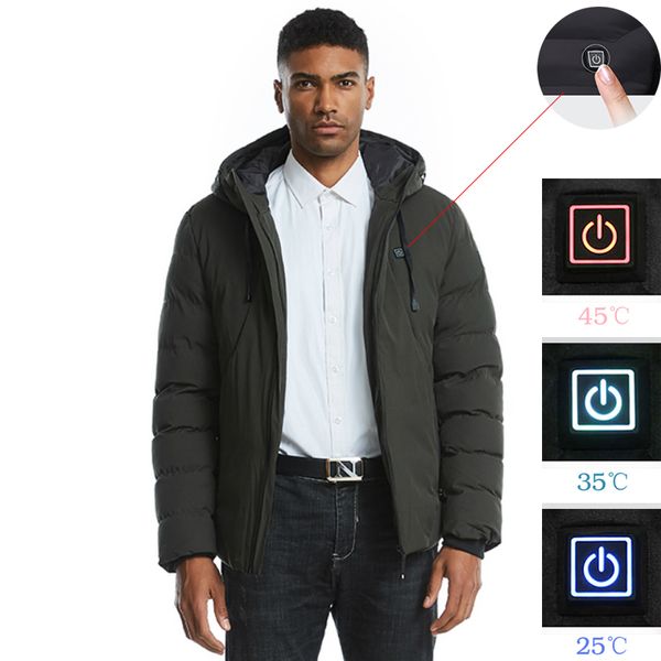 outdoor t-shirts men women electric heated jacket heating waistcoat usb thermal warm cloth feather plus size winter, Gray;blue
outdoor t-shirts men women electric heated jacket heating waistcoat usb thermal warm cloth feather plus size winter, Gray;blue